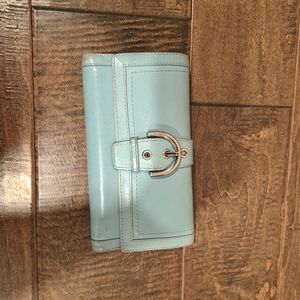Coach women's leather wallet